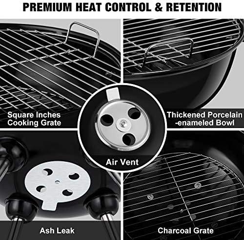 Our experience with the BEAU JARDIN 18-Inch Charcoal⁣ Grill